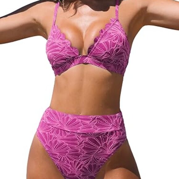 **CUPSHE Women's Bikini Swimsuit Size Small - Picture 5 of 7